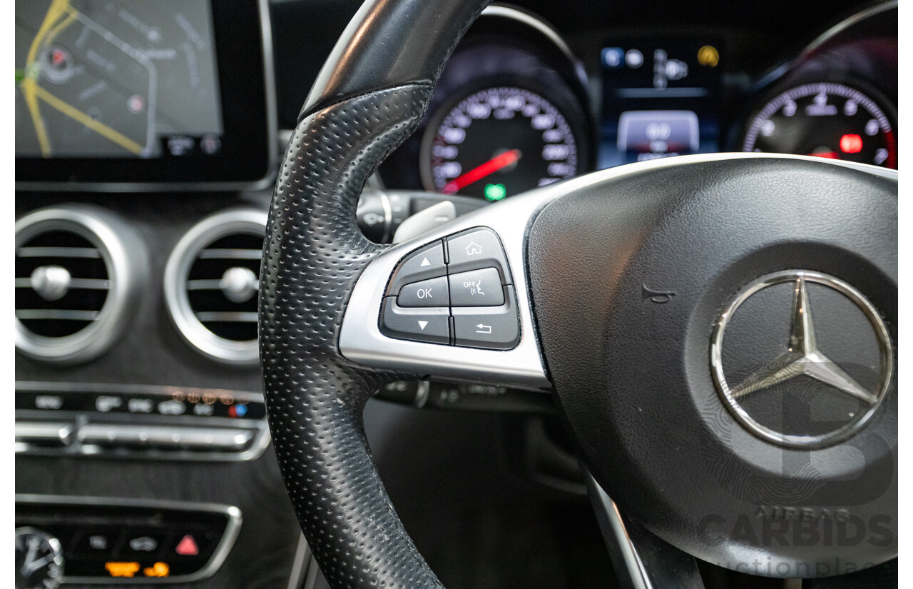 9/2014 Mercedes-Benz C250 AMG Line 205 4D Sedan Polar White Turbo 2.0L