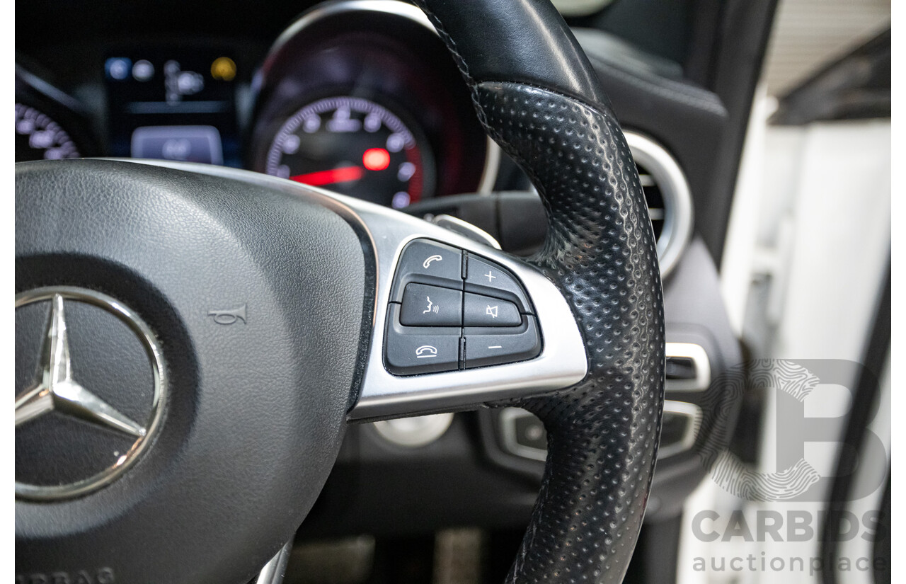 9/2014 Mercedes-Benz C250 AMG Line 205 4D Sedan Polar White Turbo 2.0L