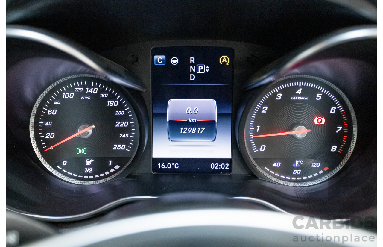 9/2014 Mercedes-Benz C250 AMG Line 205 4D Sedan Polar White Turbo 2.0L