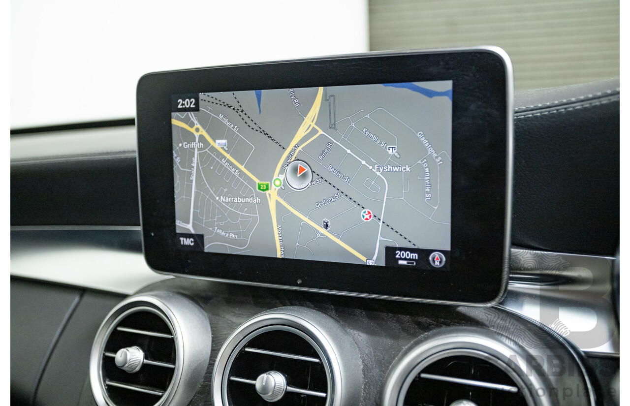 9/2014 Mercedes-Benz C250 AMG Line 205 4D Sedan Polar White Turbo 2.0L