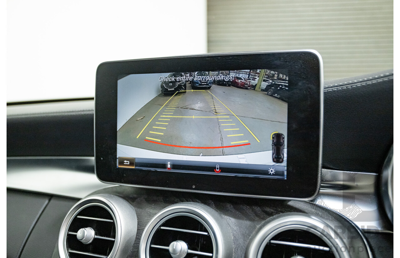 9/2014 Mercedes-Benz C250 AMG Line 205 4D Sedan Polar White Turbo 2.0L