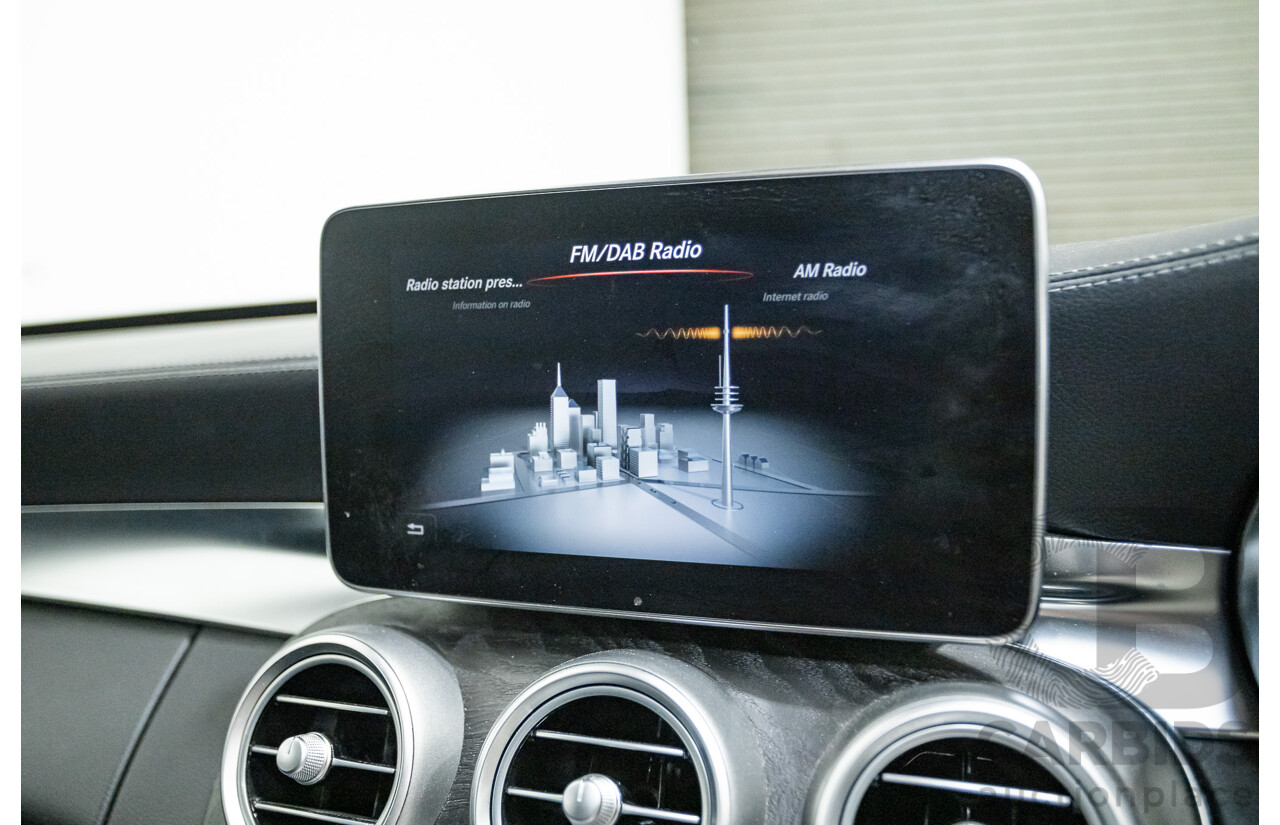 9/2014 Mercedes-Benz C250 AMG Line 205 4D Sedan Polar White Turbo 2.0L