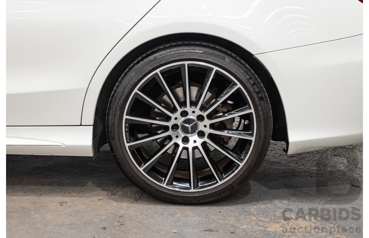 9/2014 Mercedes-Benz C250 AMG Line 205 4D Sedan Polar White Turbo 2.0L