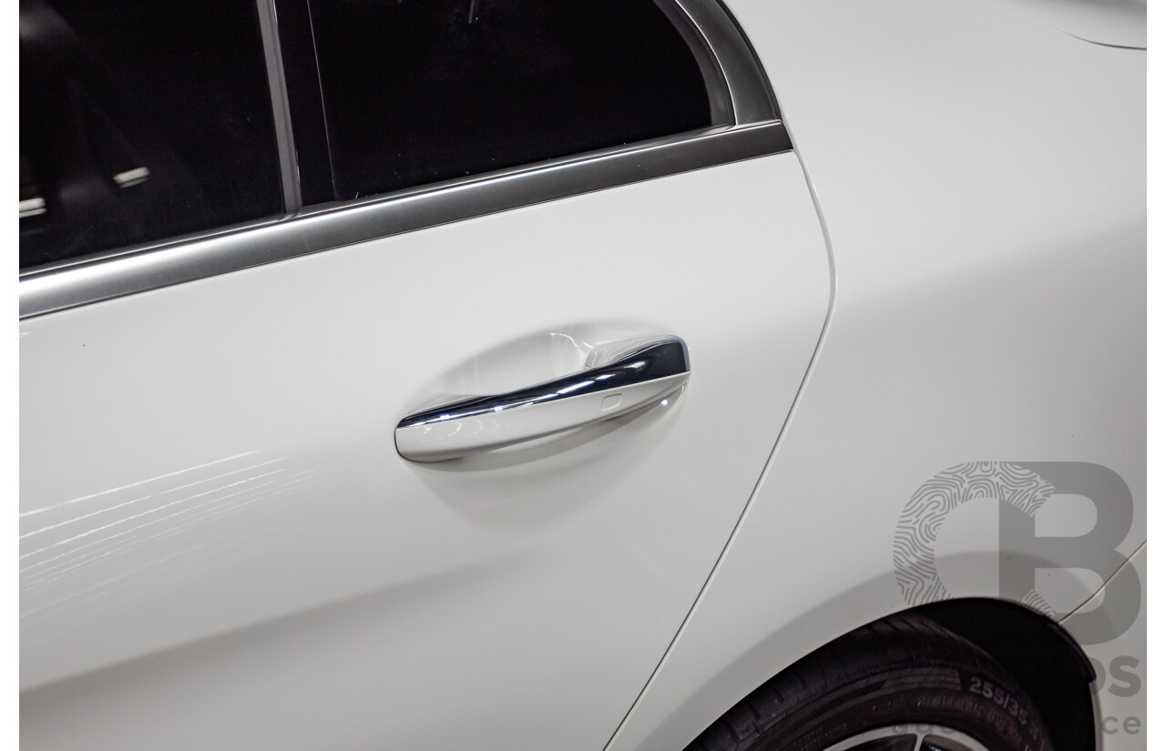 9/2014 Mercedes-Benz C250 AMG Line 205 4D Sedan Polar White Turbo 2.0L