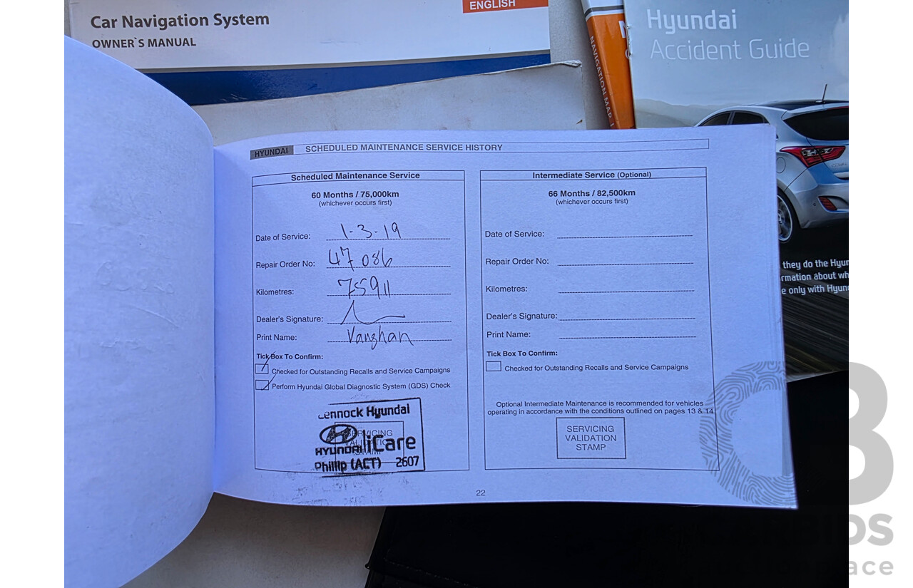 04/2015 Hyundai Santa Fe Highlander CRDi (AWD) DM MY15 4D Wagon White Turbo Diesel 2.2L