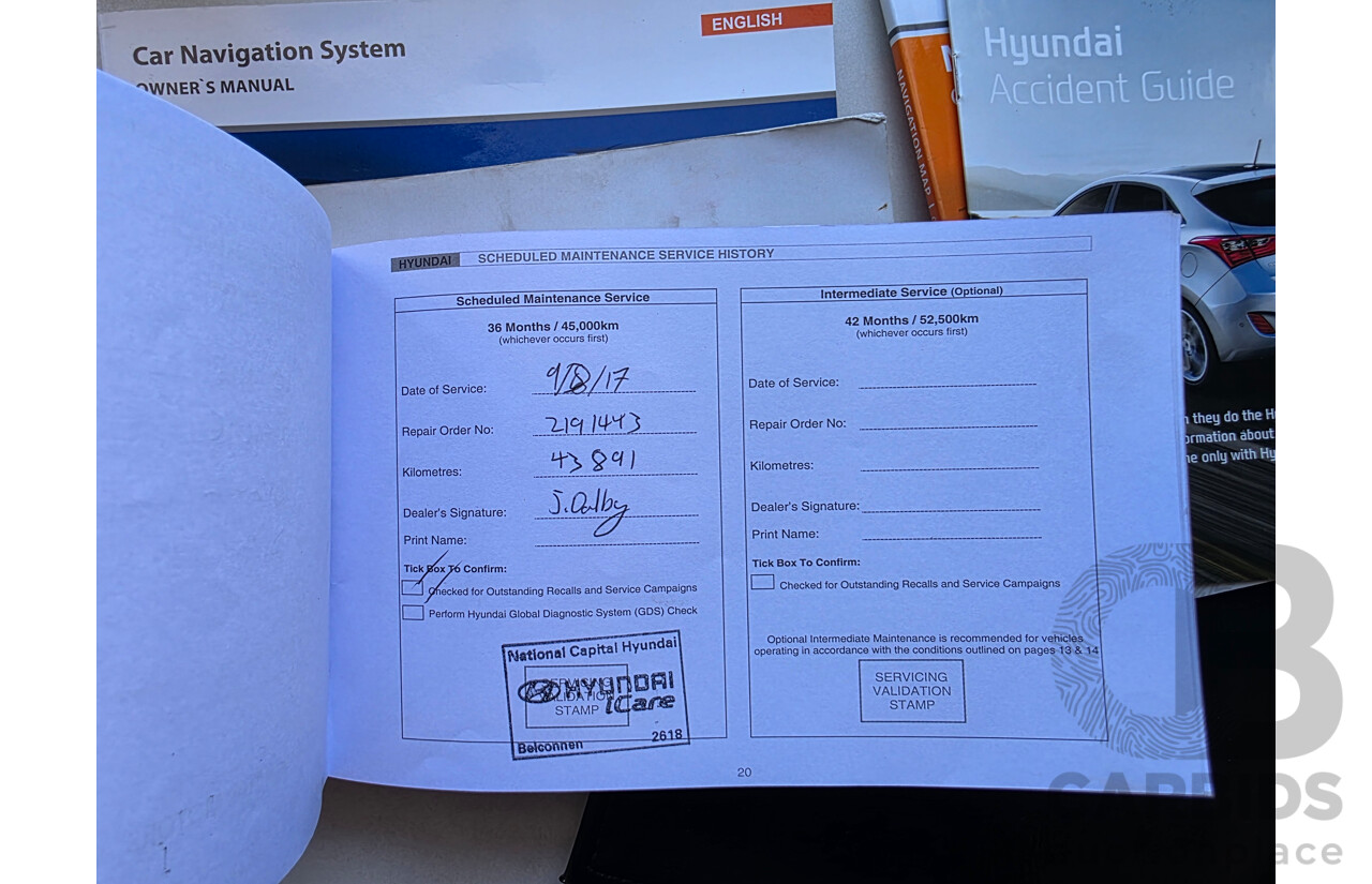 04/2015 Hyundai Santa Fe Highlander CRDi (AWD) DM MY15 4D Wagon White Turbo Diesel 2.2L