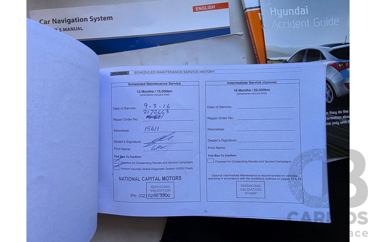 04/2015 Hyundai Santa Fe Highlander CRDi (AWD) DM MY15 4D Wagon White Turbo Diesel 2.2L