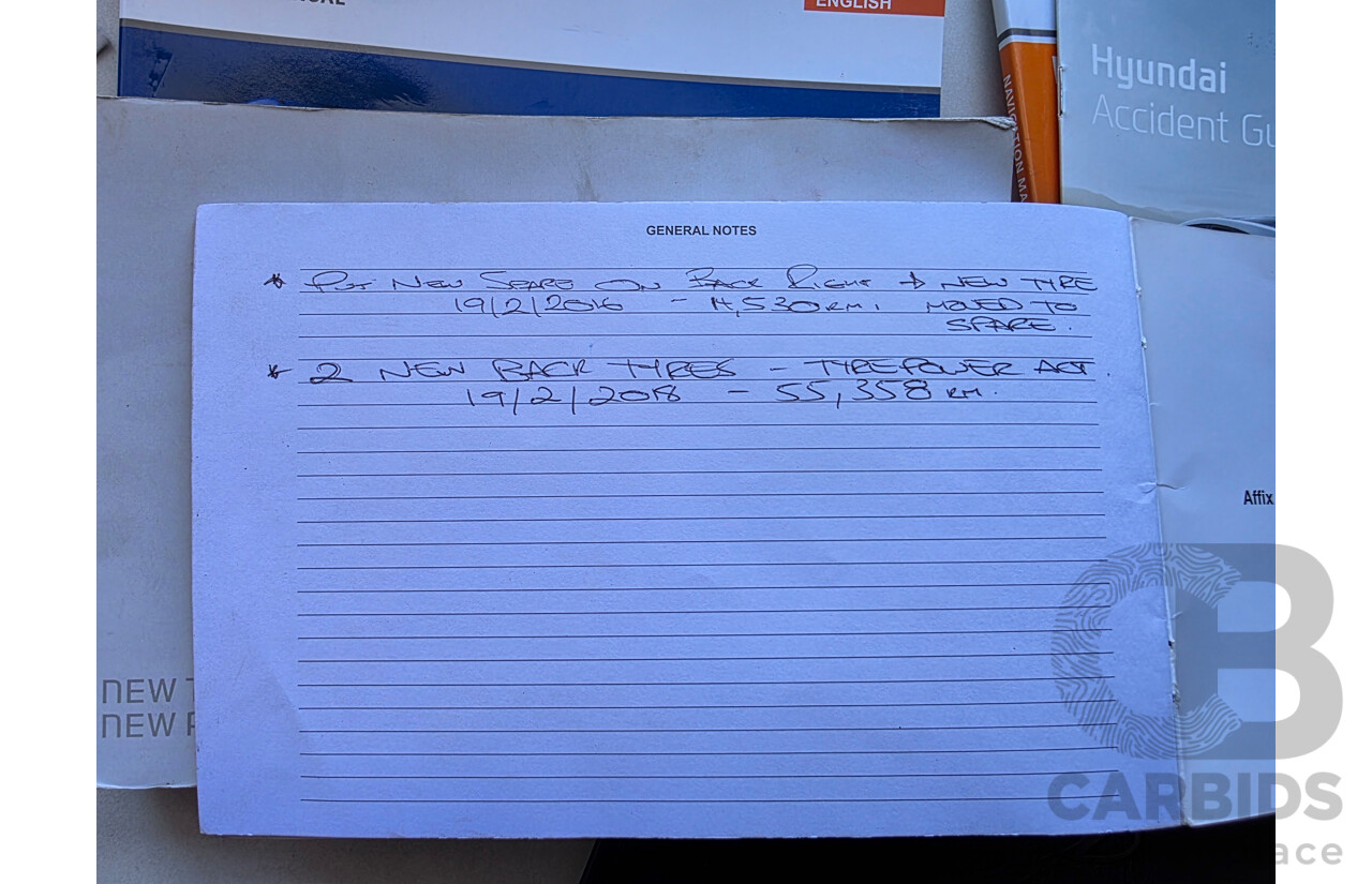 04/2015 Hyundai Santa Fe Highlander CRDi (AWD) DM MY15 4D Wagon White Turbo Diesel 2.2L