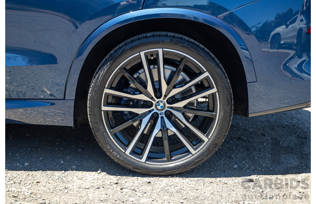 09/2019 BMW X5 xDrive30d M-Sport Performance Package (4x4) MY20 G05 4d Wagon Phytonic Blue Metallic Turbo Diesel 3.0L