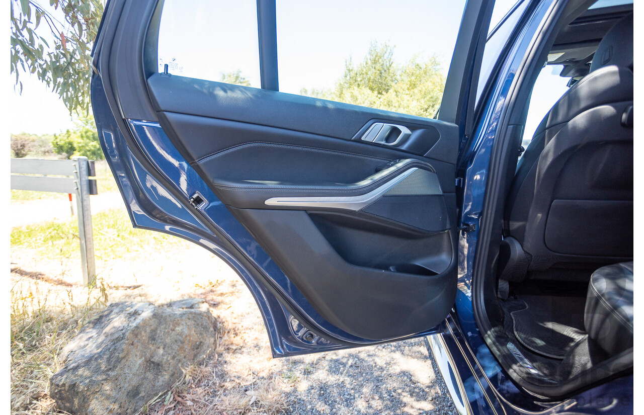 09/2019 BMW X5 xDrive30d M-Sport Performance Package (4x4) MY20 G05 4d Wagon Phytonic Blue Metallic Turbo Diesel 3.0L