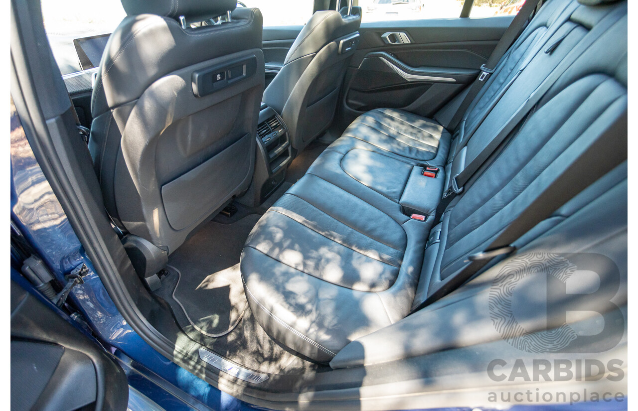 09/2019 BMW X5 xDrive30d M-Sport Performance Package (4x4) MY20 G05 4d Wagon Phytonic Blue Metallic Turbo Diesel 3.0L