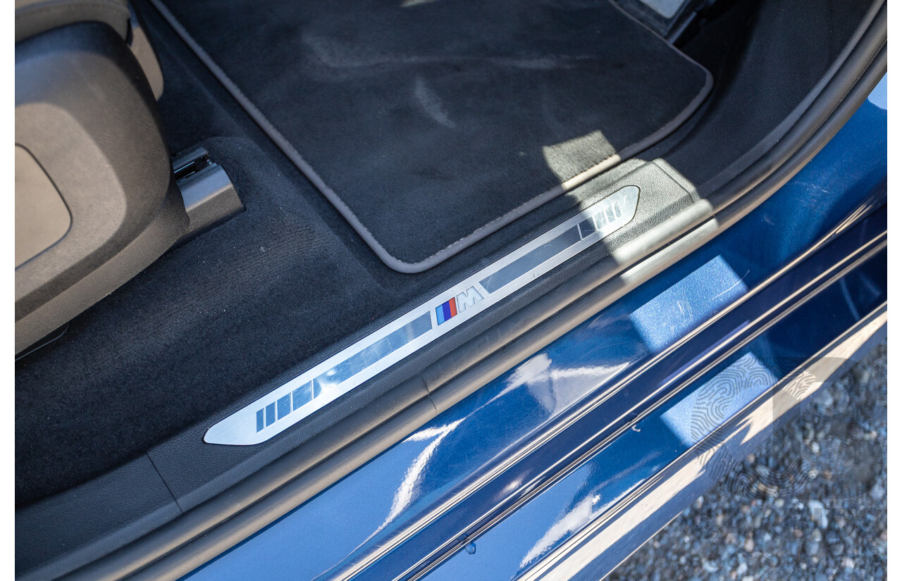 09/2019 BMW X5 xDrive30d M-Sport Performance Package (4x4) MY20 G05 4d Wagon Phytonic Blue Metallic Turbo Diesel 3.0L