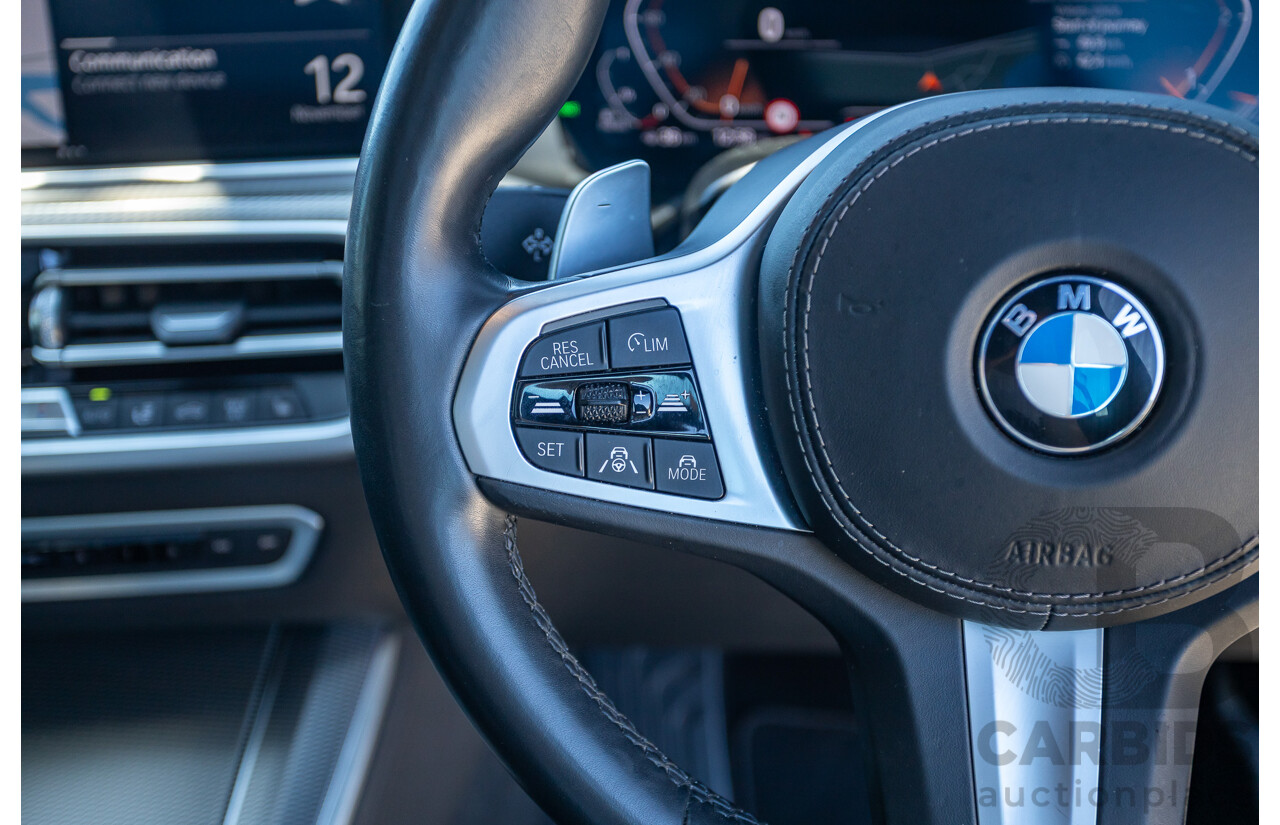 09/2019 BMW X5 xDrive30d M-Sport Performance Package (4x4) MY20 G05 4d Wagon Phytonic Blue Metallic Turbo Diesel 3.0L