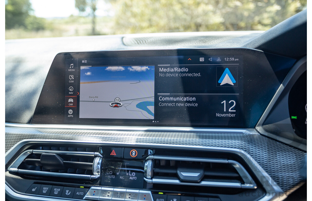 09/2019 BMW X5 xDrive30d M-Sport Performance Package (4x4) MY20 G05 4d Wagon Phytonic Blue Metallic Turbo Diesel 3.0L