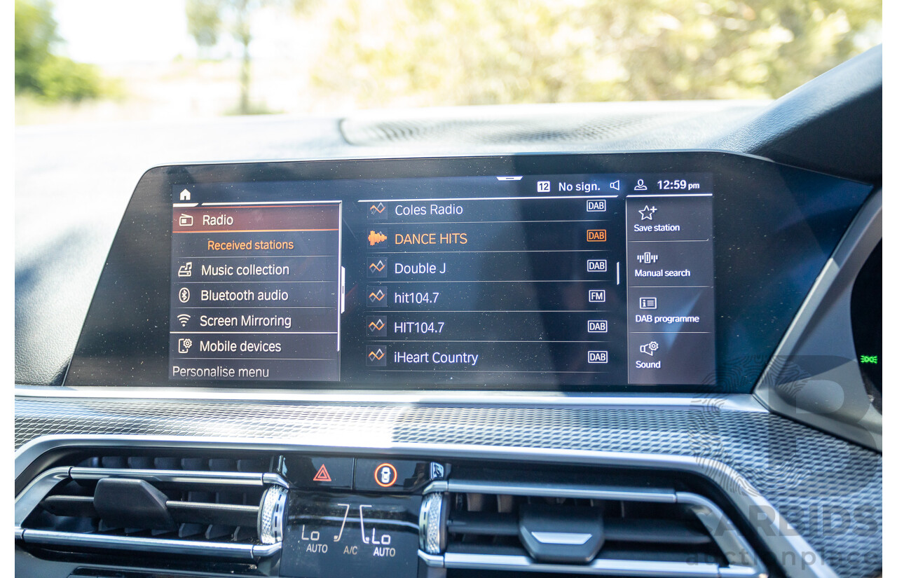 09/2019 BMW X5 xDrive30d M-Sport Performance Package (4x4) MY20 G05 4d Wagon Phytonic Blue Metallic Turbo Diesel 3.0L