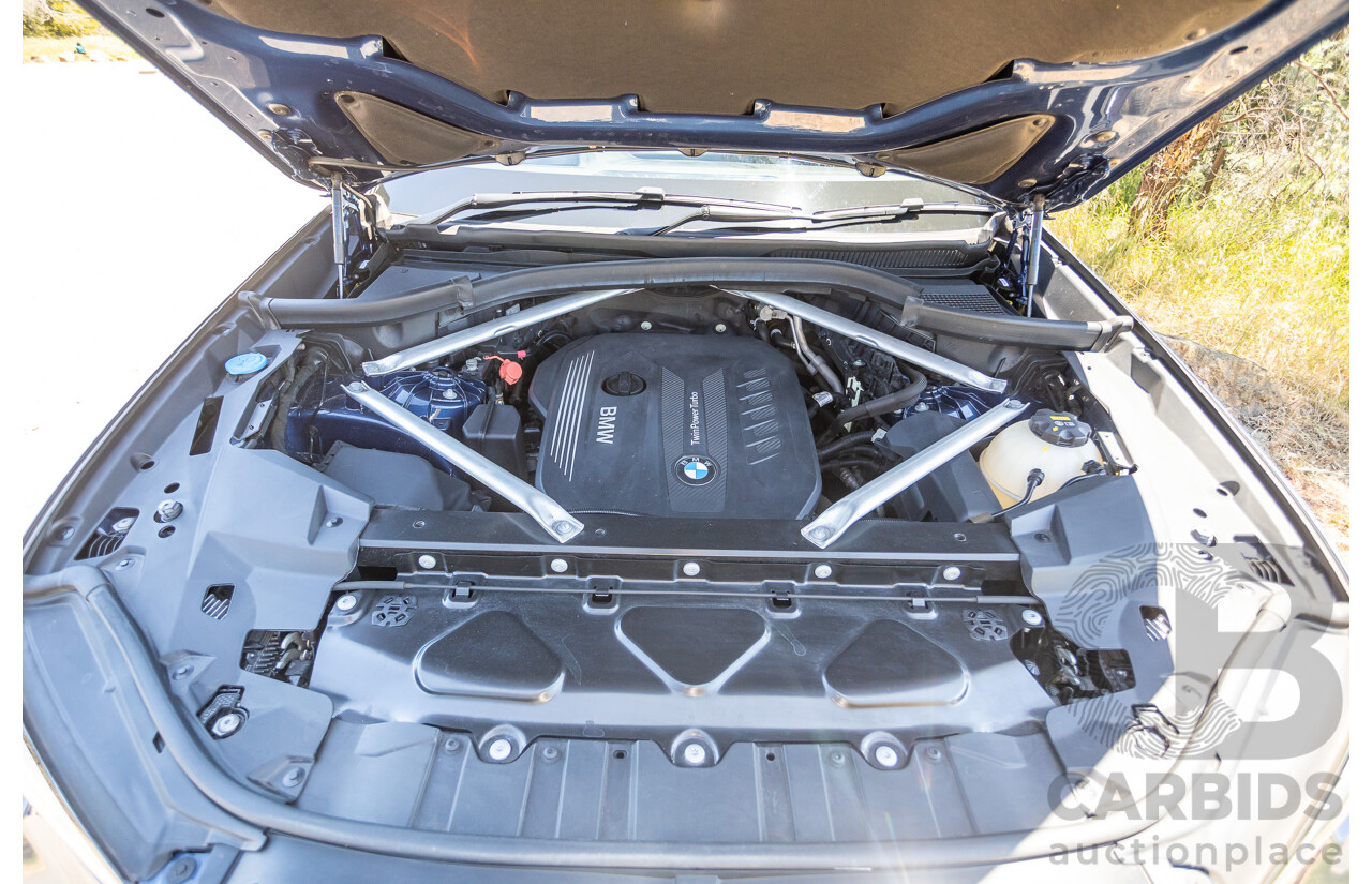 09/2019 BMW X5 xDrive30d M-Sport Performance Package (4x4) MY20 G05 4d Wagon Phytonic Blue Metallic Turbo Diesel 3.0L