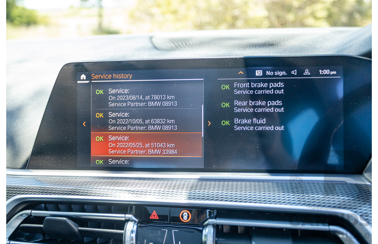 09/2019 BMW X5 xDrive30d M-Sport Performance Package (4x4) MY20 G05 4d Wagon Phytonic Blue Metallic Turbo Diesel 3.0L