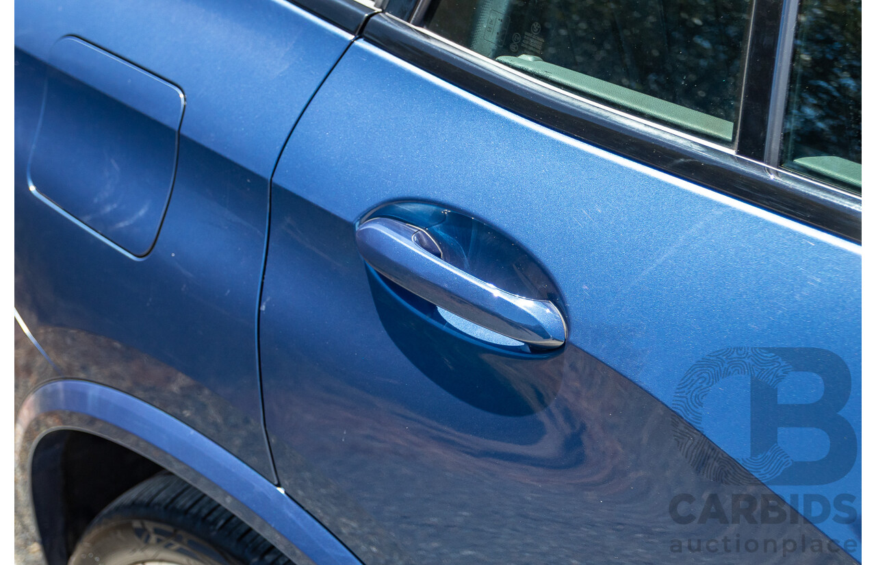 09/2019 BMW X5 xDrive30d M-Sport Performance Package (4x4) MY20 G05 4d Wagon Phytonic Blue Metallic Turbo Diesel 3.0L