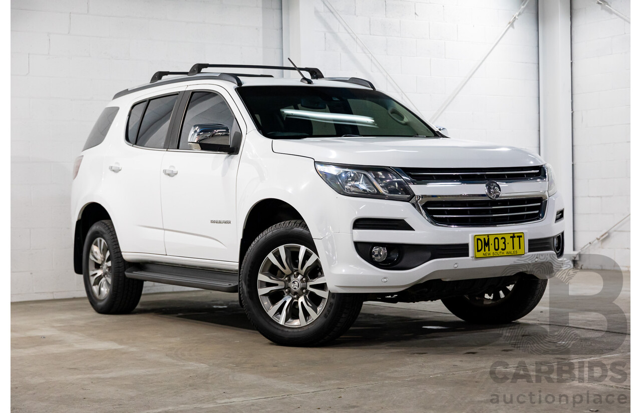 01/2017 Holden Trailblazer LTZ (4x4) RG MY17 4d Wagon Summit White Turbo Diesel 2.8L