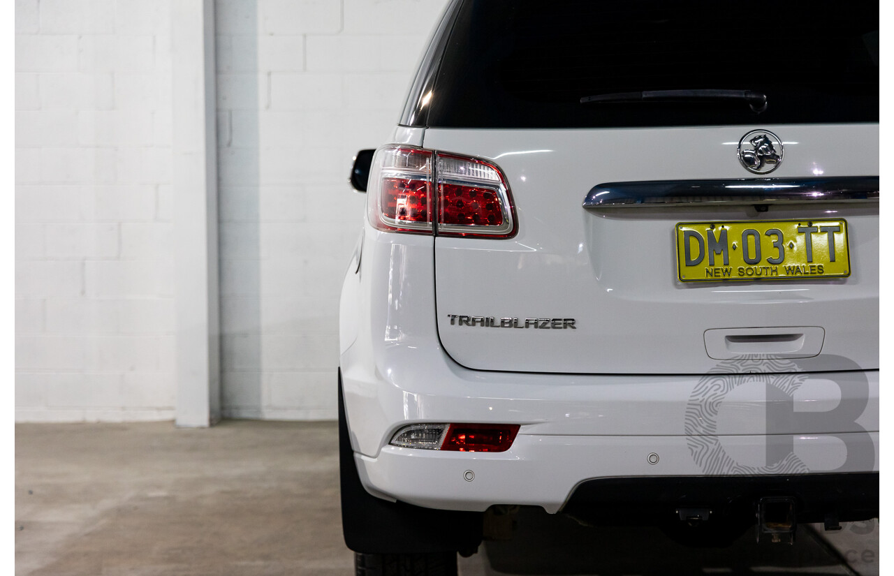 01/2017 Holden Trailblazer LTZ (4x4) RG MY17 4d Wagon Summit White Turbo Diesel 2.8L