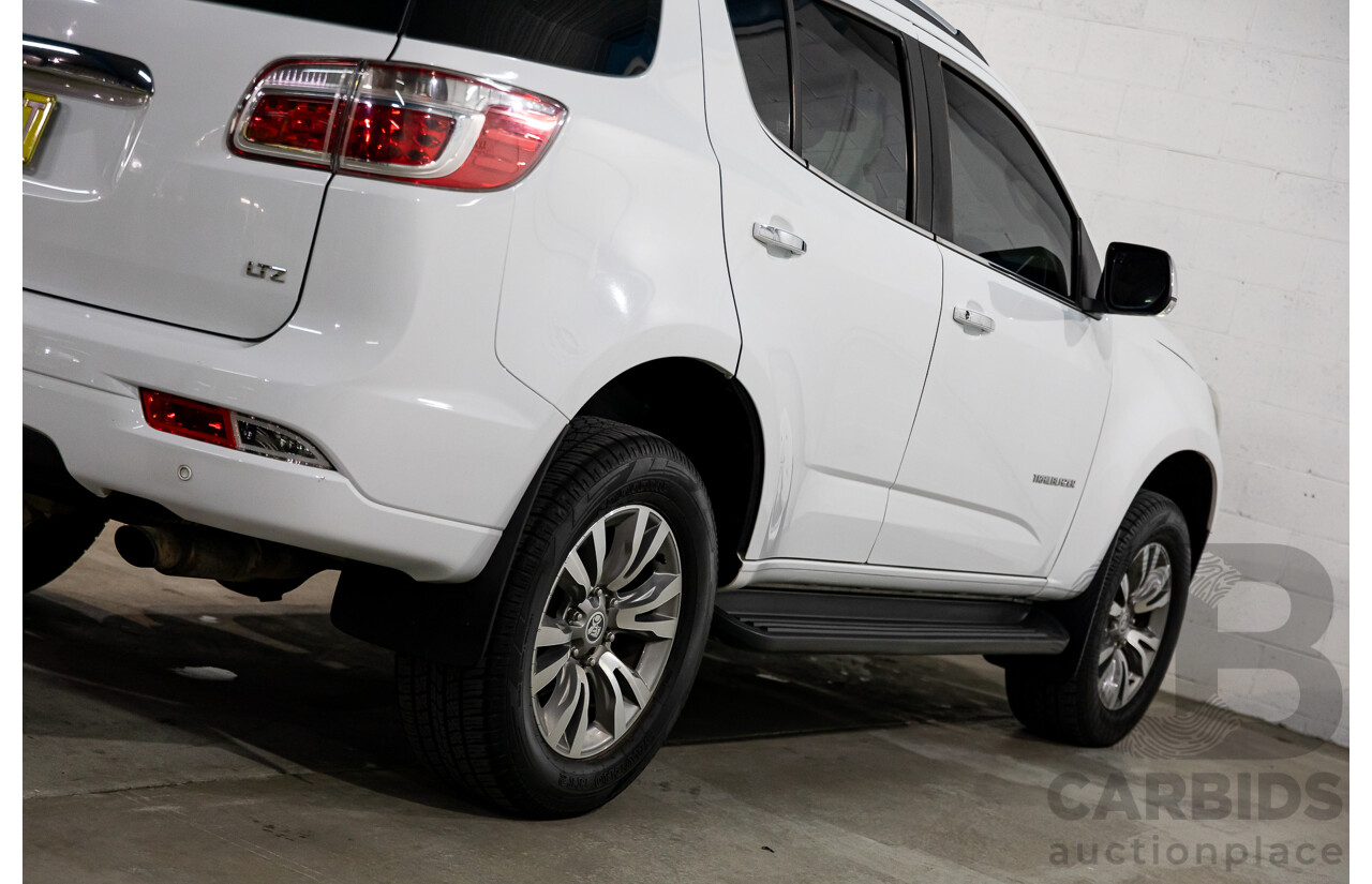 01/2017 Holden Trailblazer LTZ (4x4) RG MY17 4d Wagon Summit White Turbo Diesel 2.8L