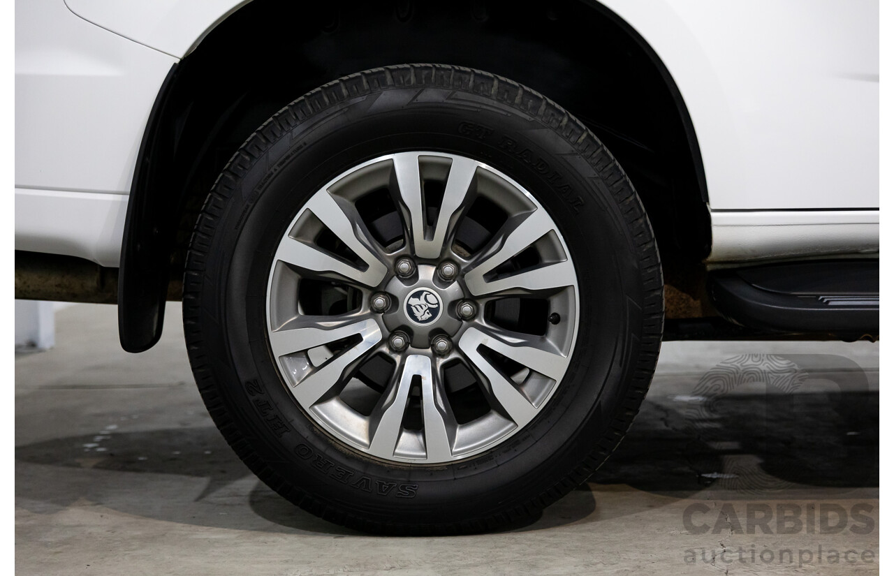 01/2017 Holden Trailblazer LTZ (4x4) RG MY17 4d Wagon Summit White Turbo Diesel 2.8L