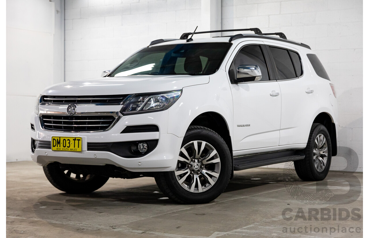 01/2017 Holden Trailblazer LTZ (4x4) RG MY17 4d Wagon Summit White Turbo Diesel 2.8L