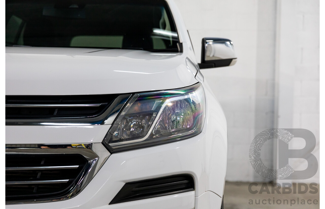 01/2017 Holden Trailblazer LTZ (4x4) RG MY17 4d Wagon Summit White Turbo Diesel 2.8L