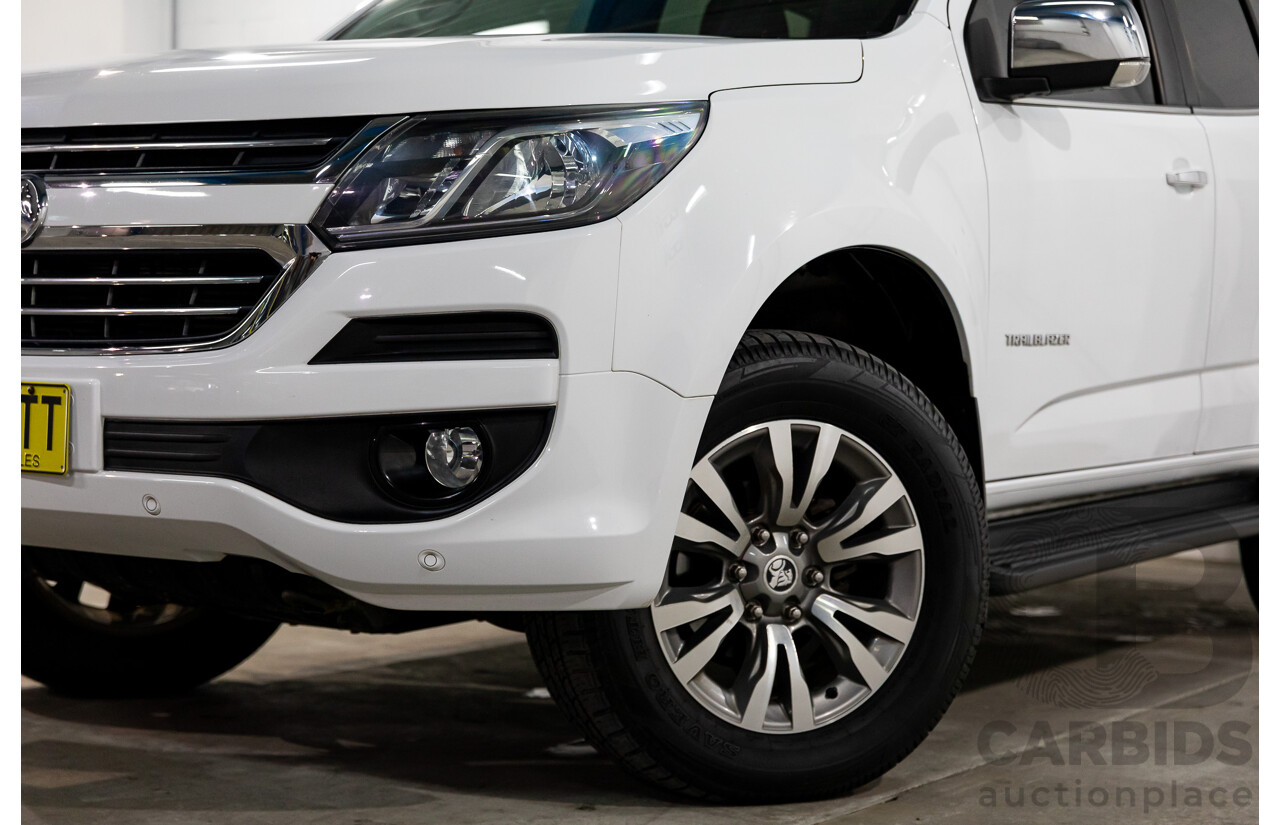 01/2017 Holden Trailblazer LTZ (4x4) RG MY17 4d Wagon Summit White Turbo Diesel 2.8L