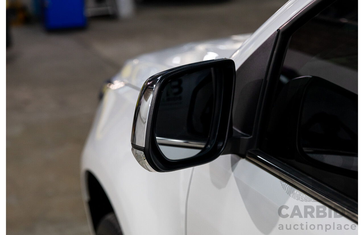 01/2017 Holden Trailblazer LTZ (4x4) RG MY17 4d Wagon Summit White Turbo Diesel 2.8L