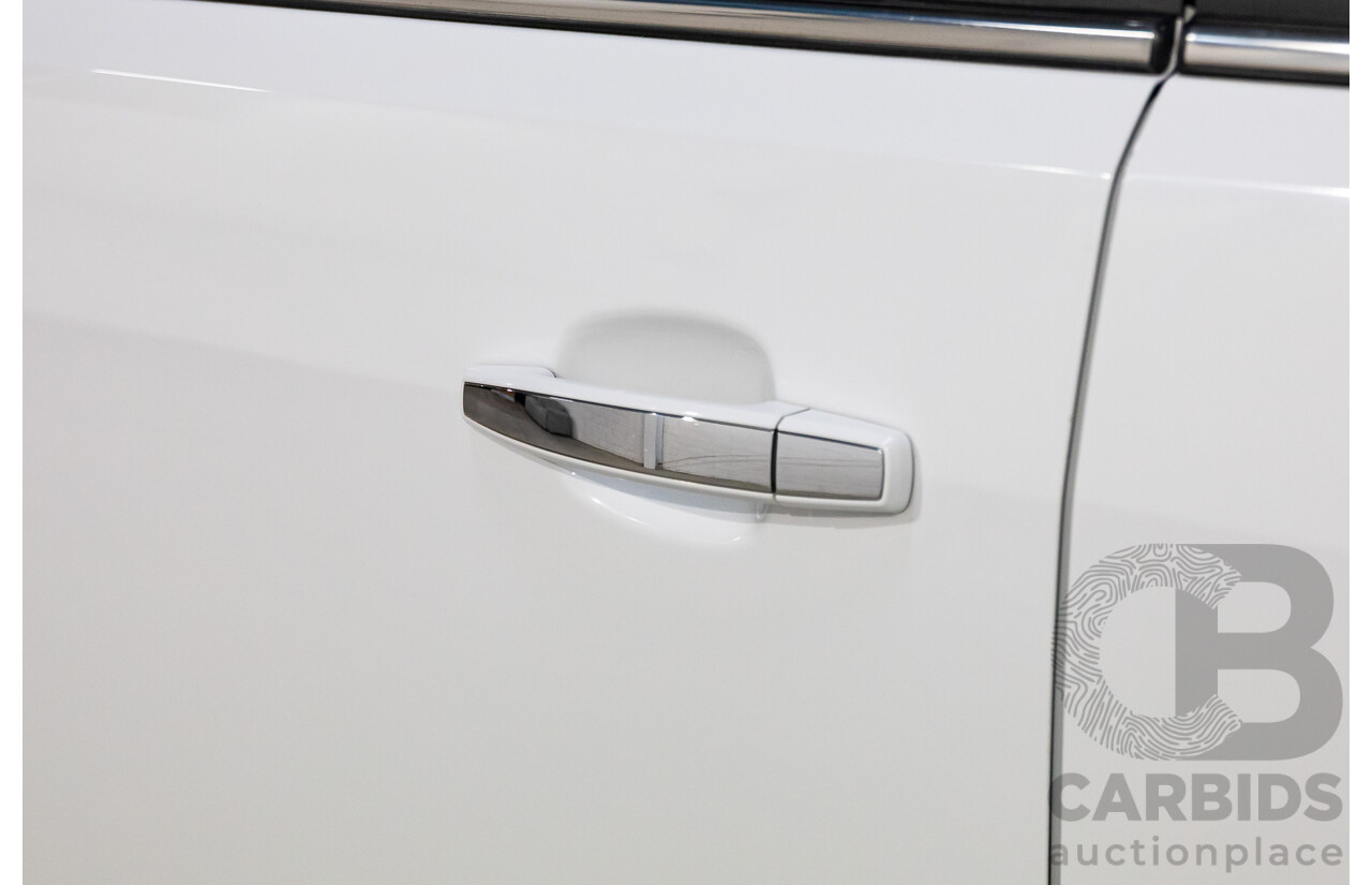 01/2017 Holden Trailblazer LTZ (4x4) RG MY17 4d Wagon Summit White Turbo Diesel 2.8L