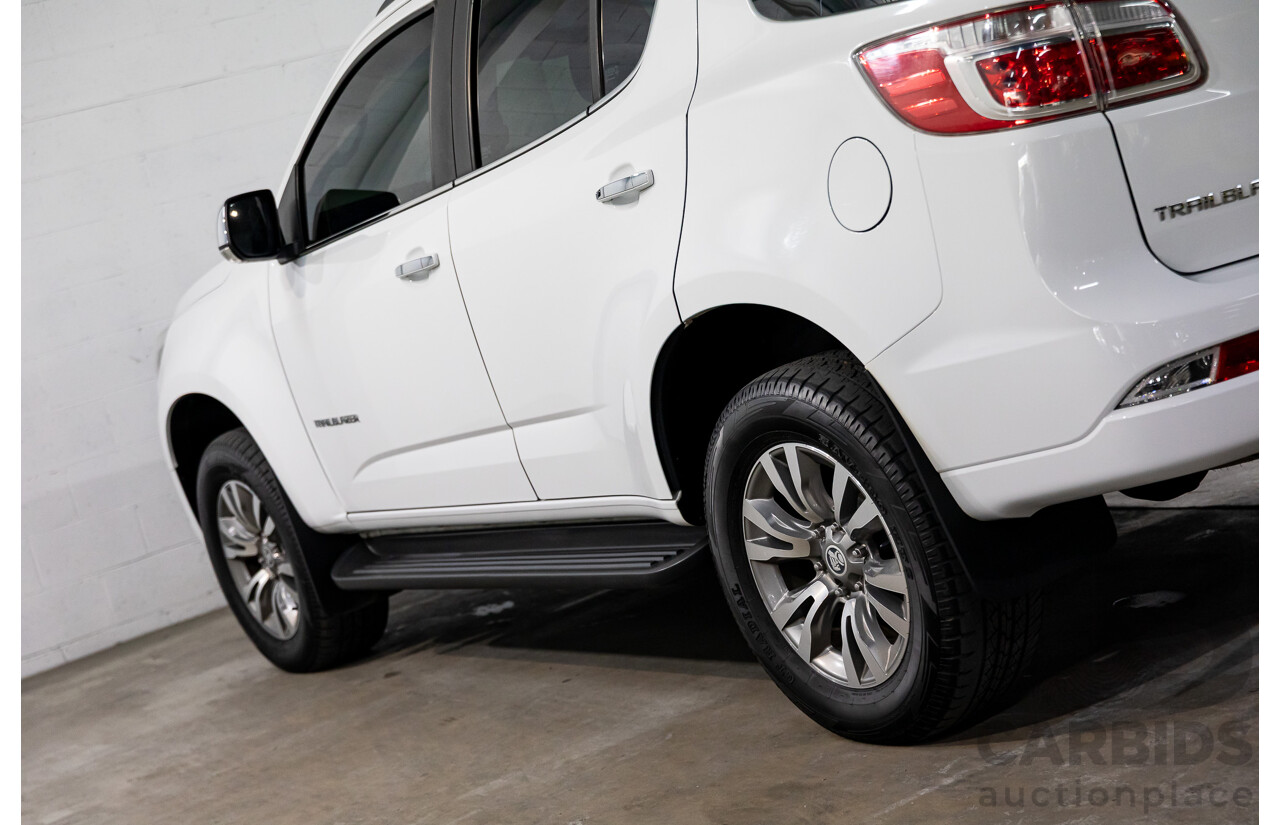 01/2017 Holden Trailblazer LTZ (4x4) RG MY17 4d Wagon Summit White Turbo Diesel 2.8L