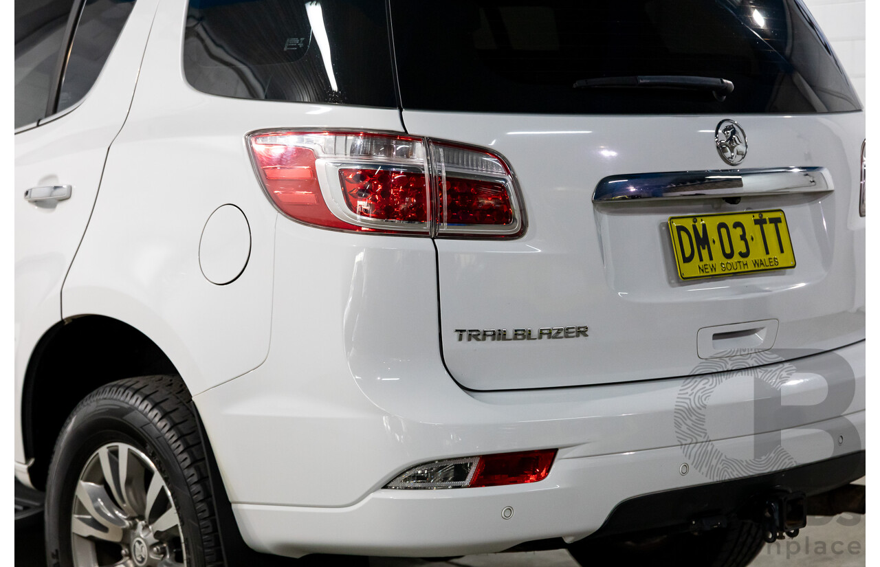 01/2017 Holden Trailblazer LTZ (4x4) RG MY17 4d Wagon Summit White Turbo Diesel 2.8L
