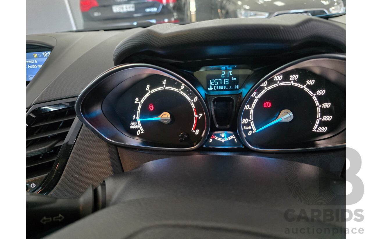 1/2014 Ford Fiesta Sport WZ 5d Hatchback Blue Turbo 1.0L