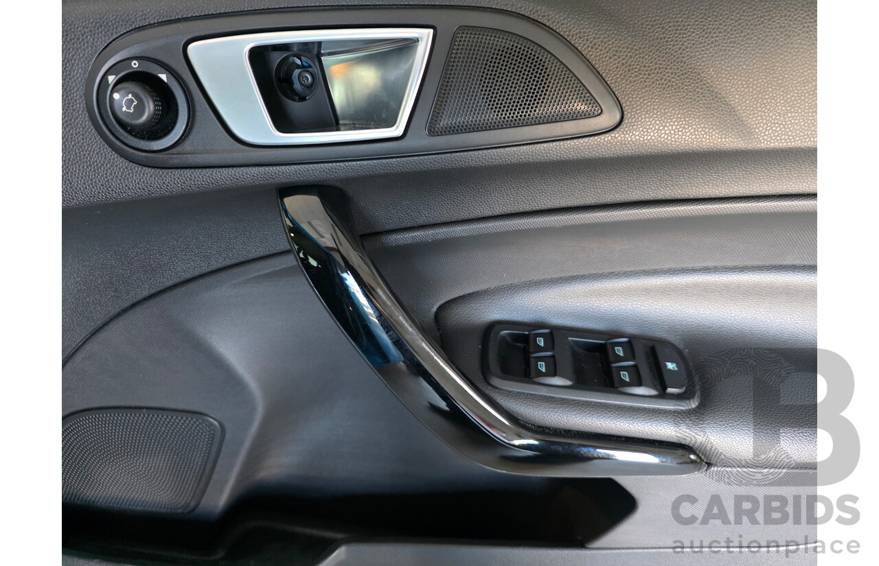 1/2014 Ford Fiesta Sport WZ 5d Hatchback Blue Turbo 1.0L