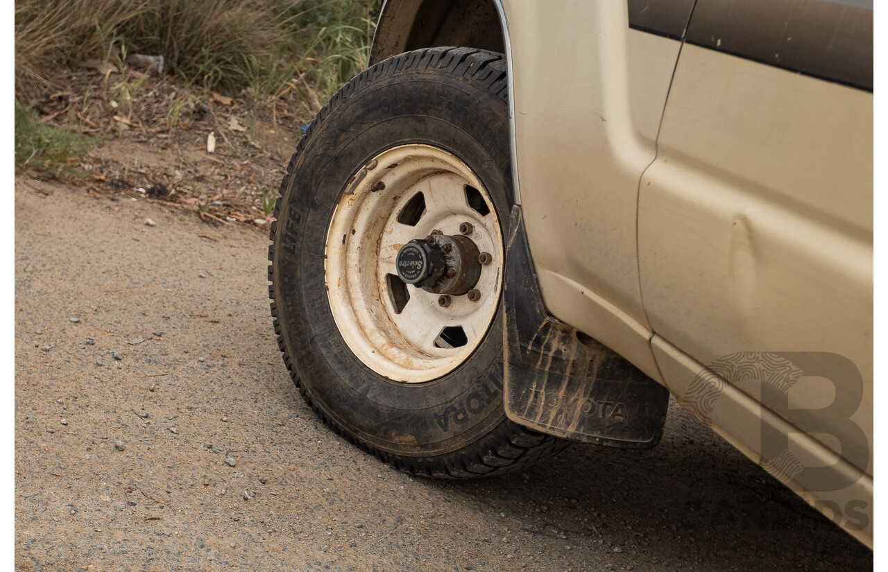 1/1981 Toyota Landcruiser Standard FJ60RV (4x4) 4d Wagon Beige 4.2L