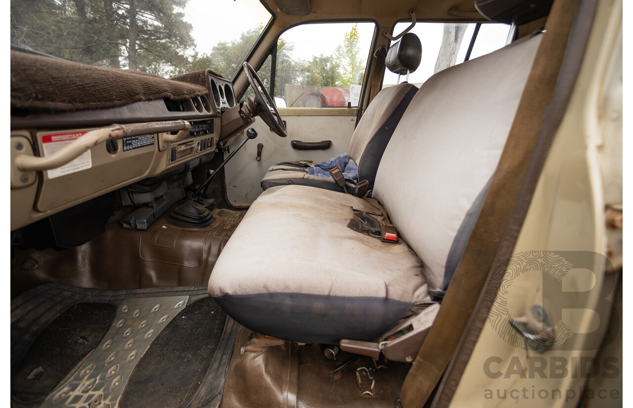 1/1981 Toyota Landcruiser Standard FJ60RV (4x4) 4d Wagon Beige 4.2L