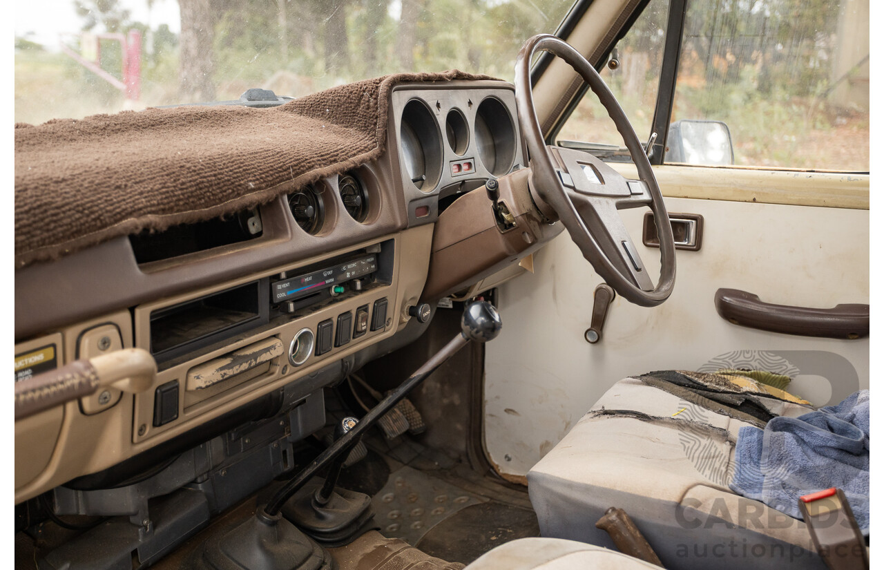 1/1981 Toyota Landcruiser Standard FJ60RV (4x4) 4d Wagon Beige 4.2L