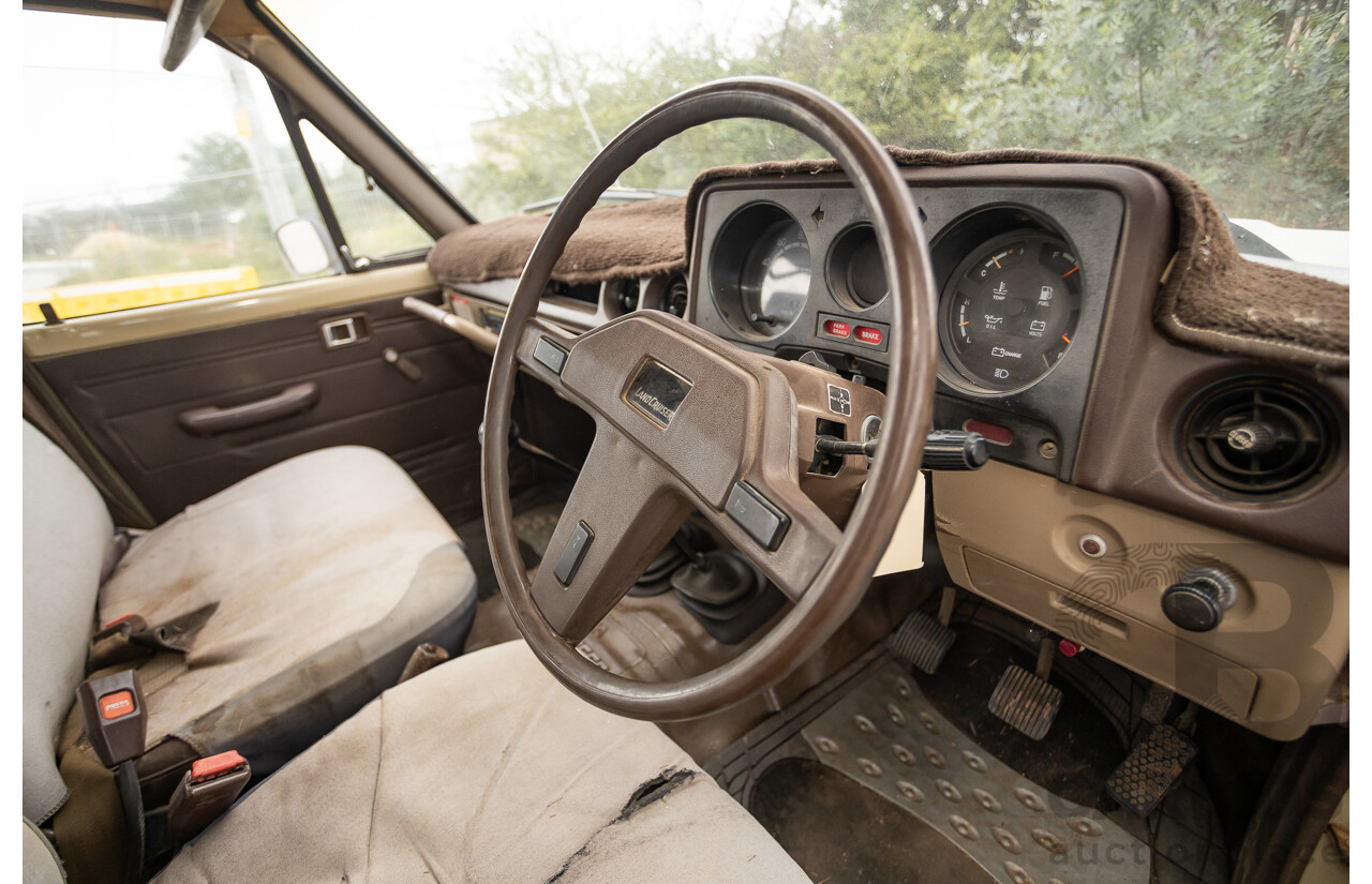 1/1981 Toyota Landcruiser Standard FJ60RV (4x4) 4d Wagon Beige 4.2L