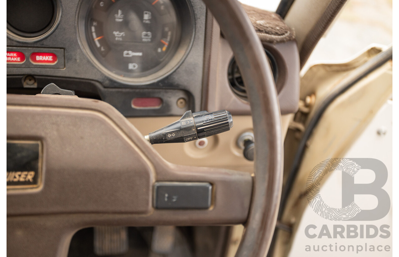 1/1981 Toyota Landcruiser Standard FJ60RV (4x4) 4d Wagon Beige 4.2L