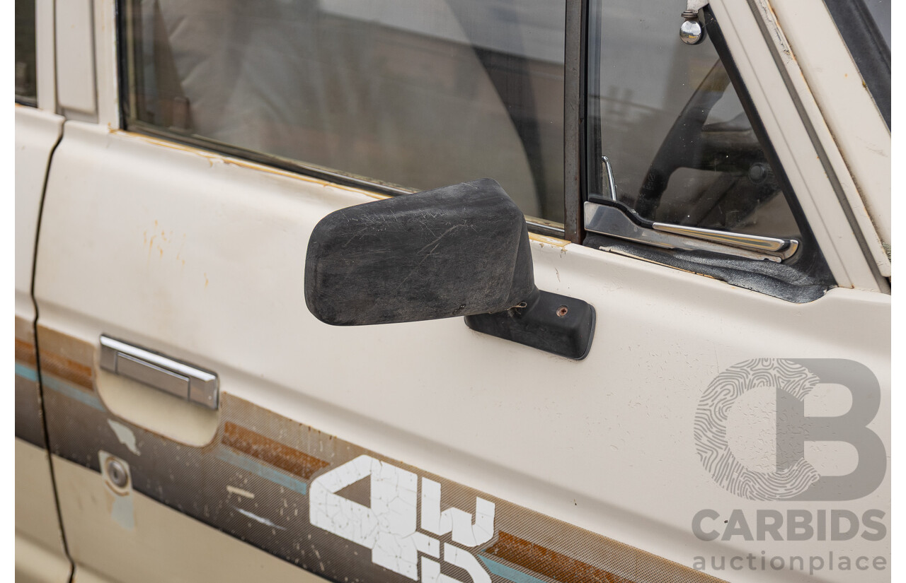 1/1981 Toyota Landcruiser Standard FJ60RV (4x4) 4d Wagon Beige 4.2L