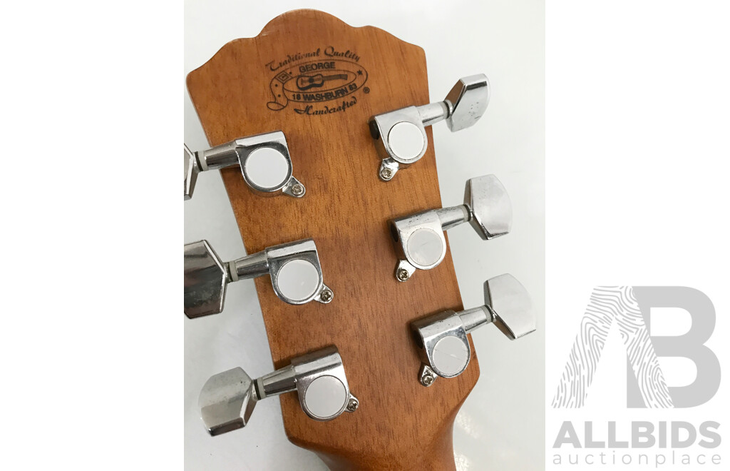Washburn Natural Folk Acoustic Guitar