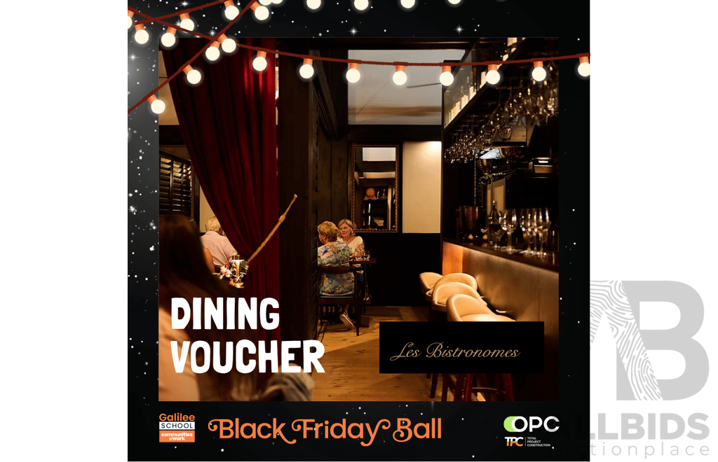 L20 - 6-Course Degustation and Wine Dinner for Two at Les Bistronomes