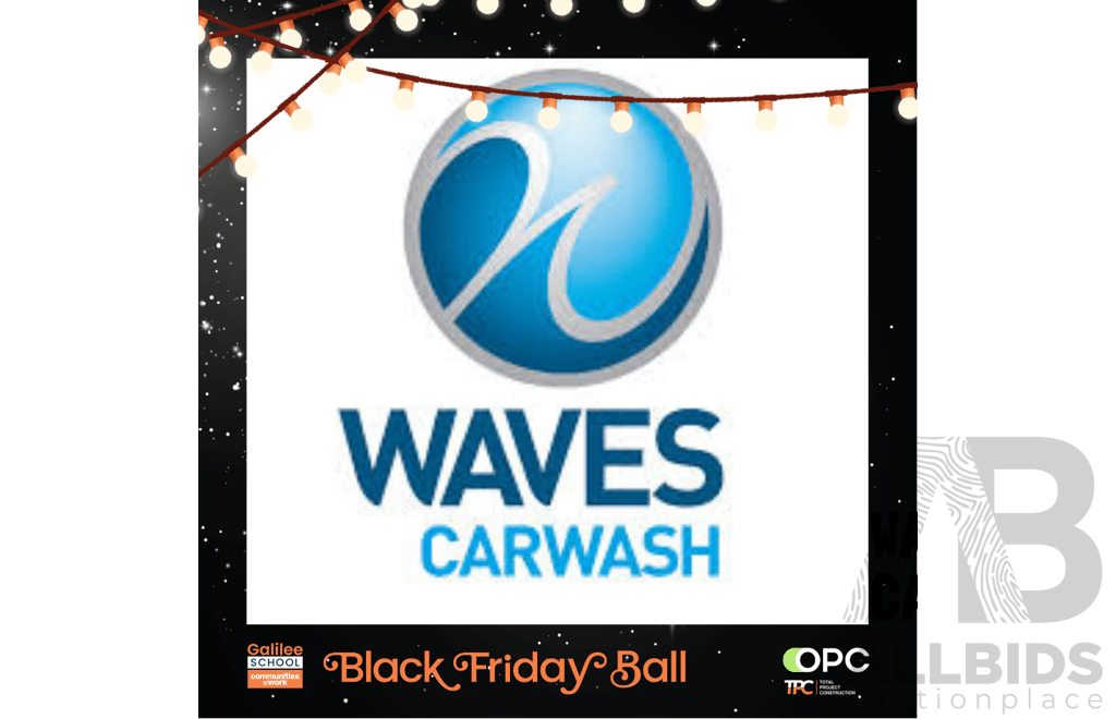 L35 - 3 Months Unlimited Car Wash and Vac at Waves CarWash