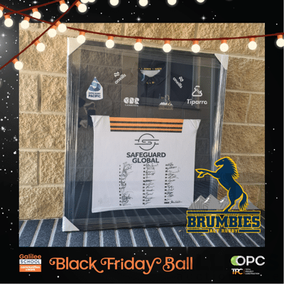 2025 ACT Brumbies Super Rugby Pacific Team - Signed Jersey