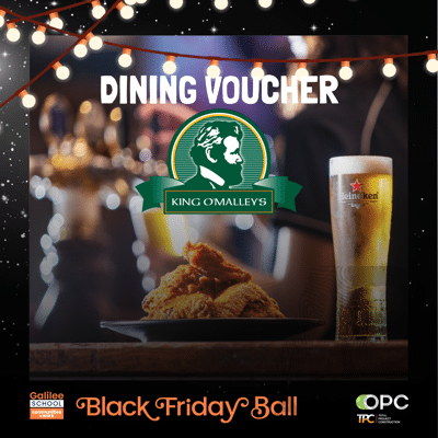 L16 - $300 Meal and Drink Voucher at King O’Malleys Irish Pub