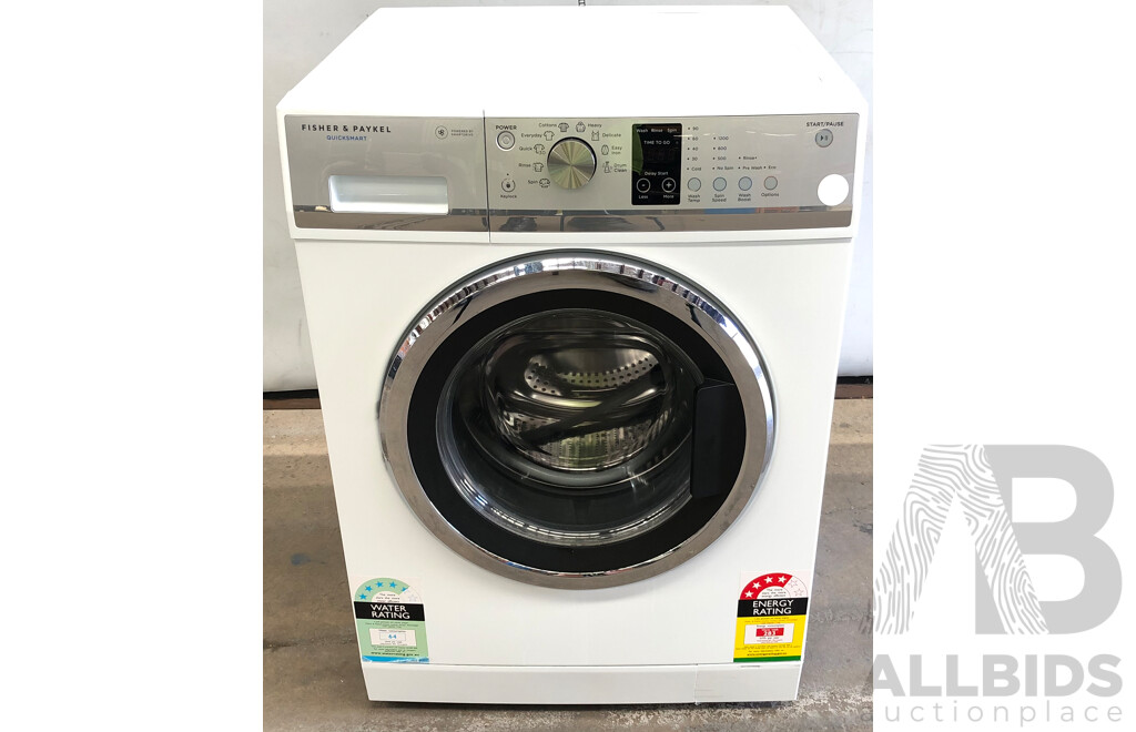 Fisher & Paykel Quick Smart 7.5 Kg Front Loader Washing Machine