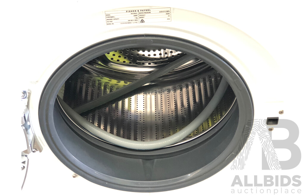 Fisher & Paykel Quick Smart 7.5 Kg Front Loader Washing Machine