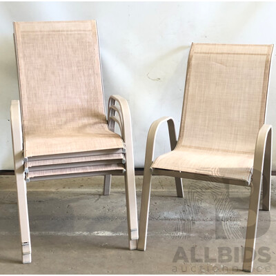 Palma Outdoor Dining Chairs - Lot of Four