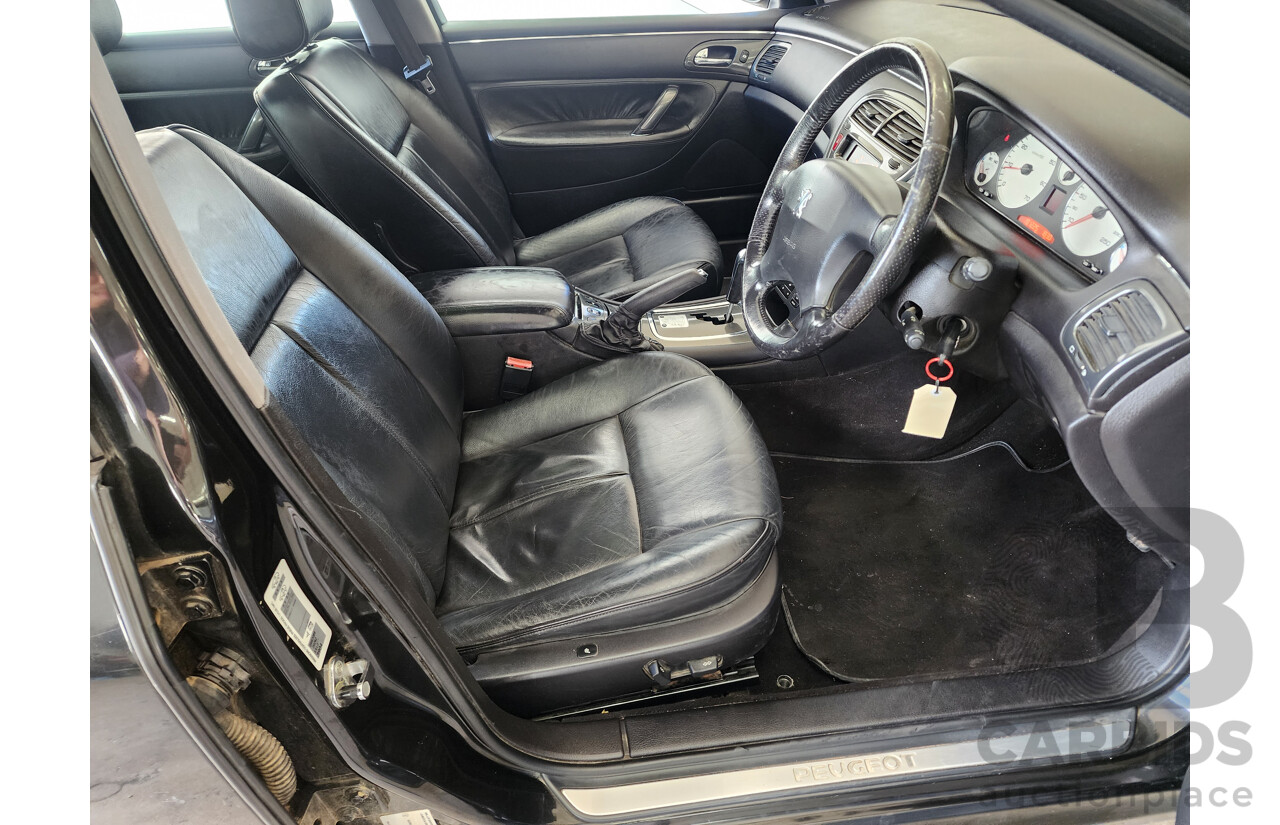 1/2005 Peugeot 607   4d Sedan Black 2.9L